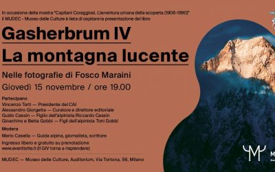 Presentazione del libro “Gasherbrum IV La montagna lucente”